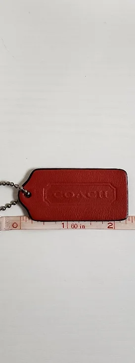 Coach Leather Hangtag - Picture 5 of 5